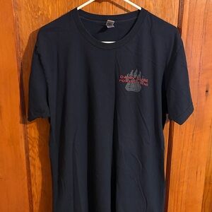 Dark Blue L Men’s Graphic T-Shirt